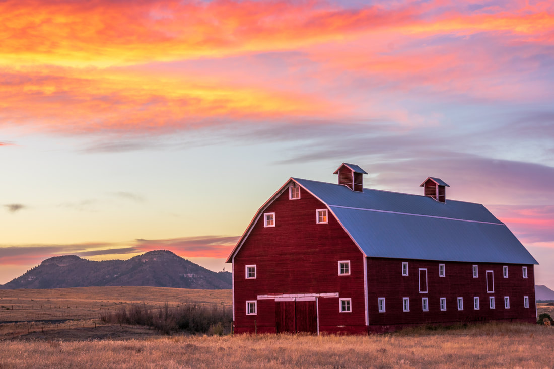 Colorado Barn Landscape Photography Print