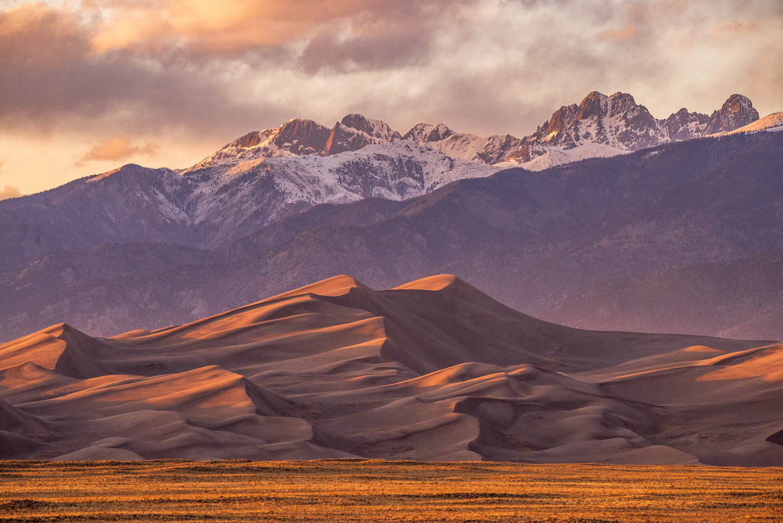 Sunset At The Great Sand Dunes National Park
