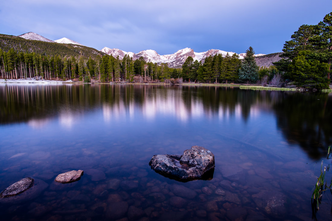 Colorado Landscape Photography Print Sprague Lake